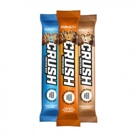 CRUSH PROTEIN BAR - BIOTECH USA