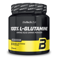 100% L-GLUTAMINE 240g - BIOTECH USA