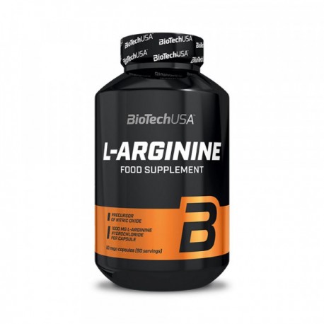 L-ARGININE 90 capsules - BIOTECH USA