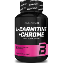 L-CARNITINE + CHROME 60 caps - BIOTECH USA