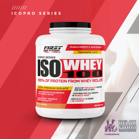 ISO WHEY 100 / 2000g - FIRST IRON SYSTEMS