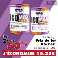 ICOMAX RIPPED 375g - FIRST IRON SYSTEMS