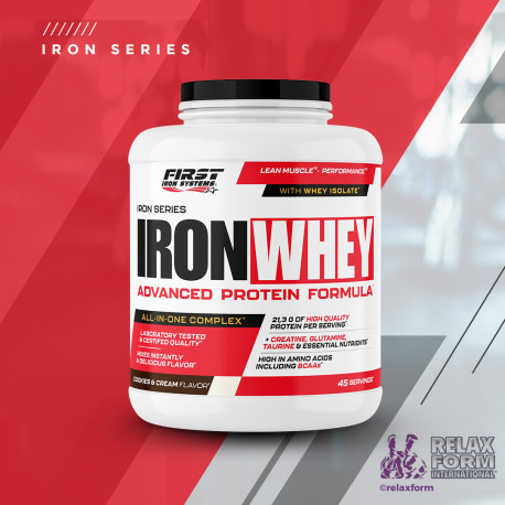 IRON WHEY 1500g - FIRST IRON SYSTEMS