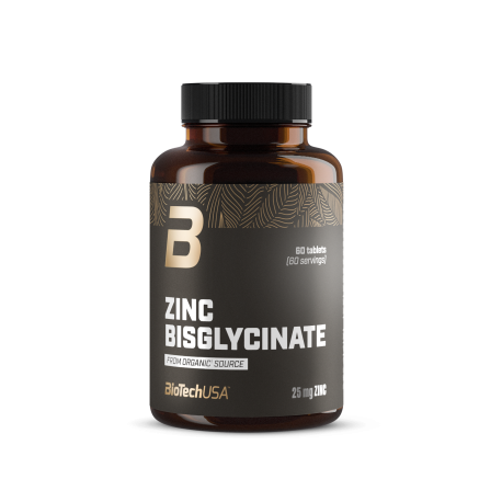 ZINC BISGLYCINATE 60 tabs - BIOTECH USA