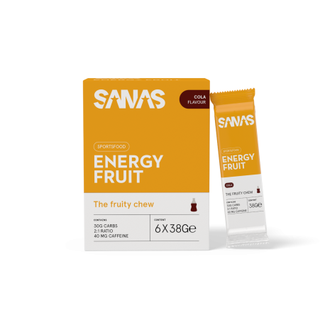 ENERGY FRUIT 6 barres de 38g- SANAS