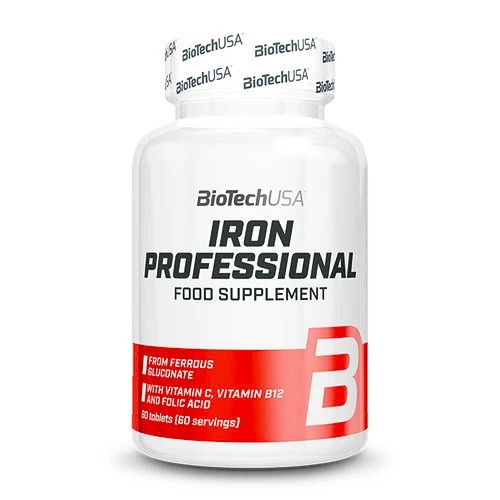IRON PROFESSIONAL 60 comprimés - BIOTECH USA