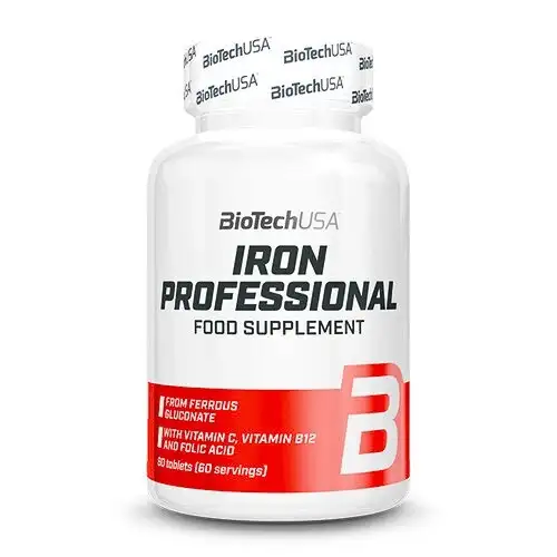 IRON PROFESSIONAL 60 comprimés - BIOTECH USA