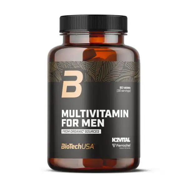 MULTIVITAMIN FOR MEN FROM ORGANIC - BIOTECH USA
