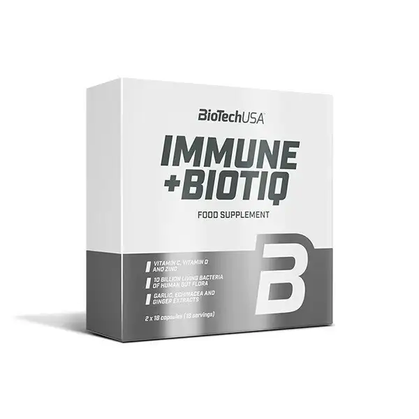 IMMUNE + BIOTIQ 36 caps - BIOTECH USA