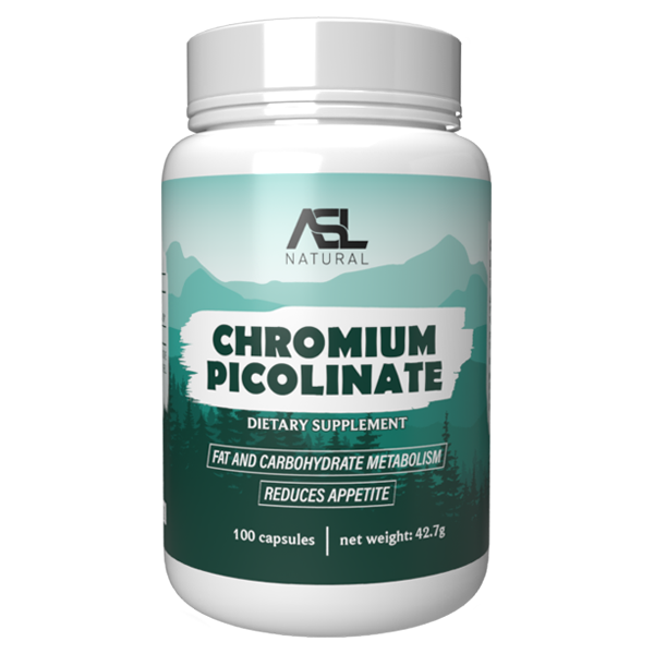 CHROMIUM PICOLINATE 100 caps - ALL SPORTS LABS