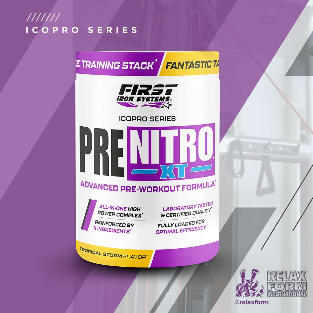 PRE NITRO XT 375g - FIRST IRON SYSTEMS