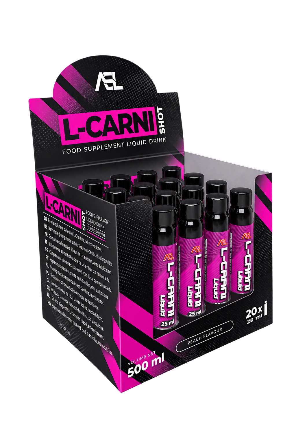 L-CARNI SHOT de 25 ml - ALL SPORTS LABS