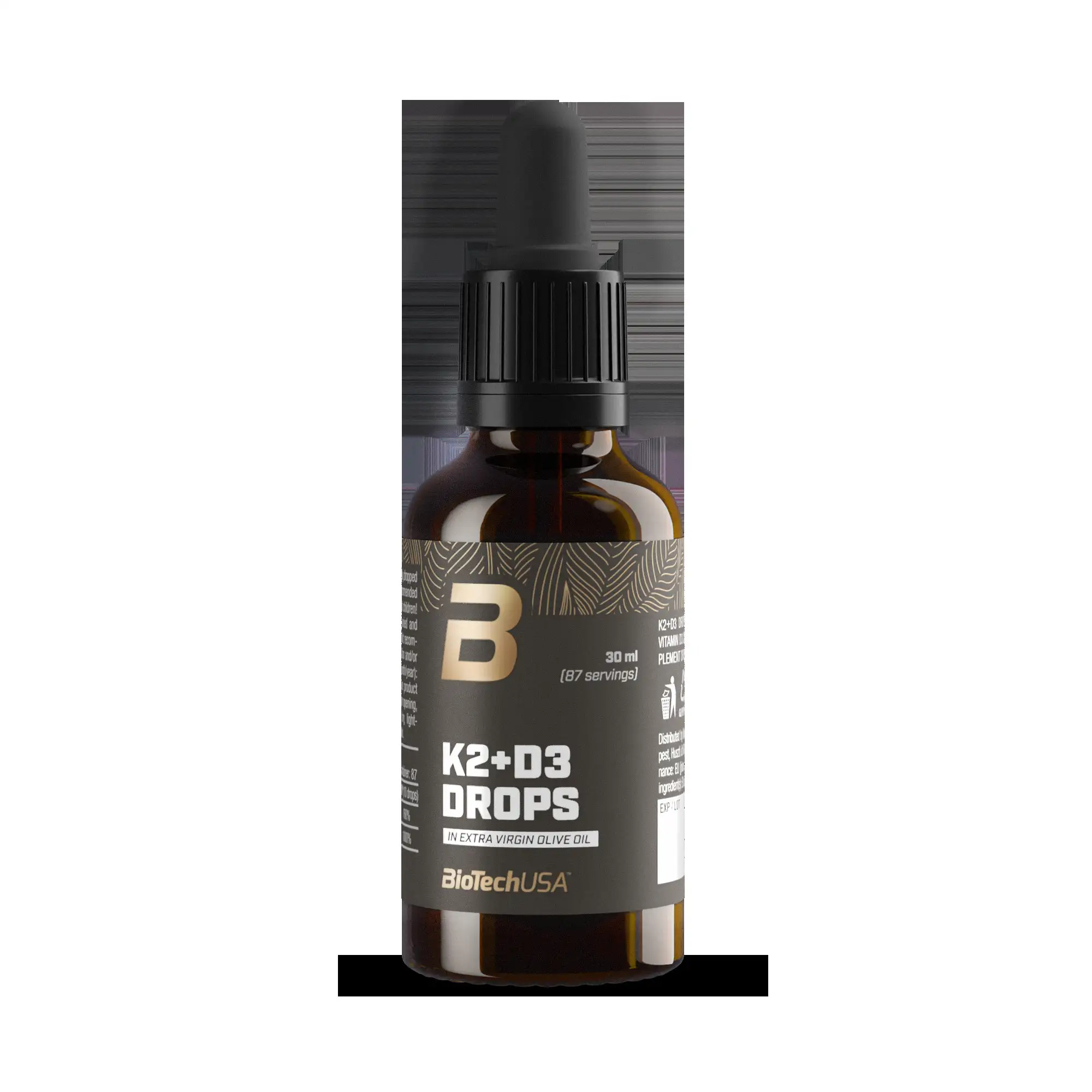 K2+D3 Drops 30ml - BIOTECH USA