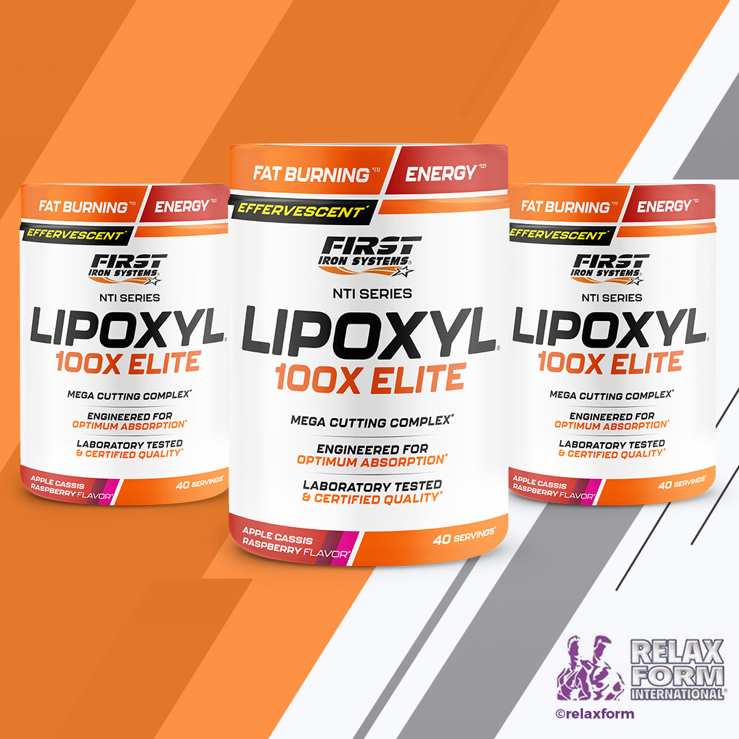 PACK 3 LIPOXYL 100X ELITE - FIRST IRON SYSTEMS