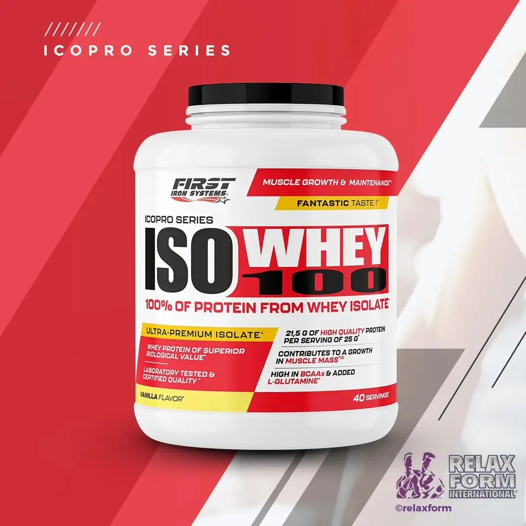 ISO WHEY 100 / 1000g - FIRST IRON SYSTEMS