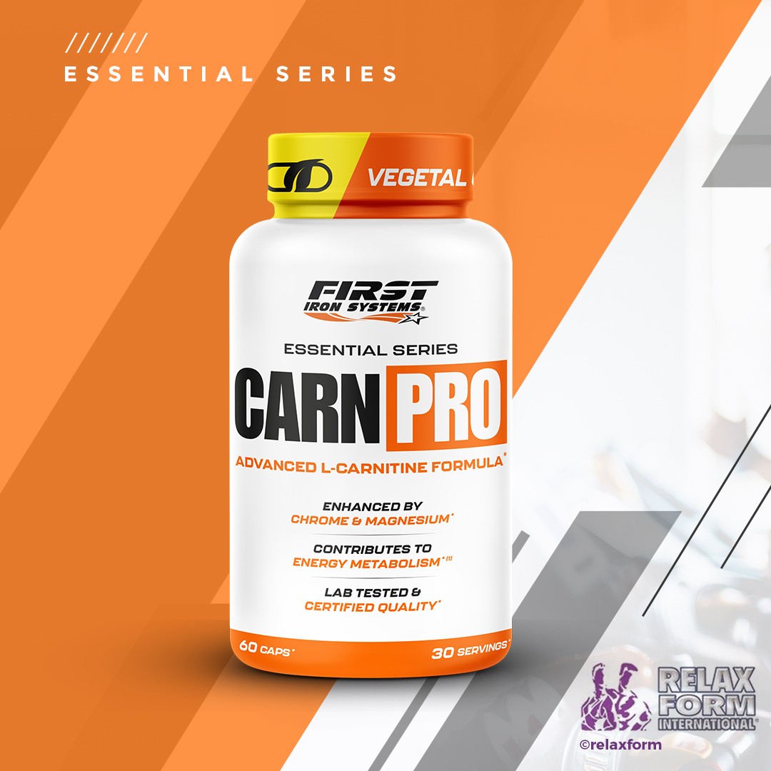 CARN PRO 60 g�lules v�g�tales - FIRST IRON SYSTEMS