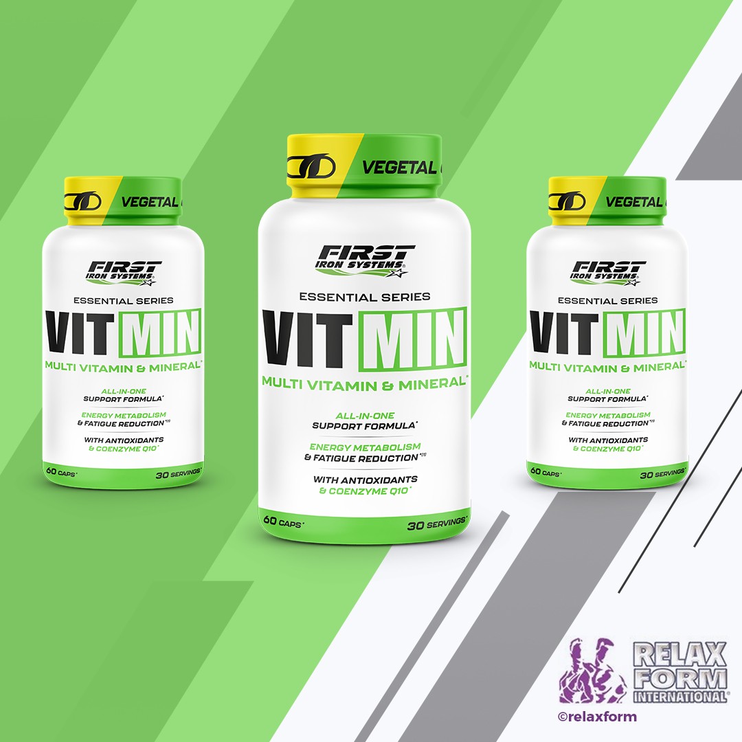 Pack 3 VIT MIN 60 gélules - FIRST IRON SYSTEMS