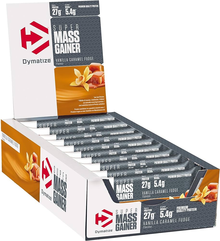 SUPER MASS GAINER BAR - DYMATIZE