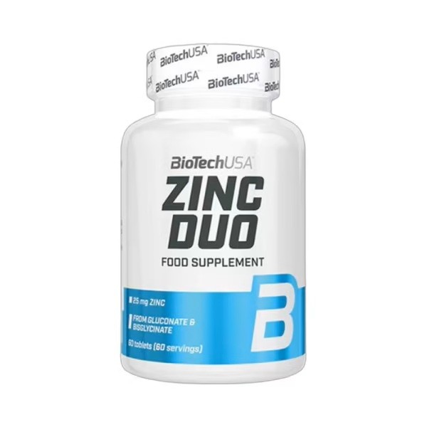 ZINC DUO 60 tabs - BIOTECH USA